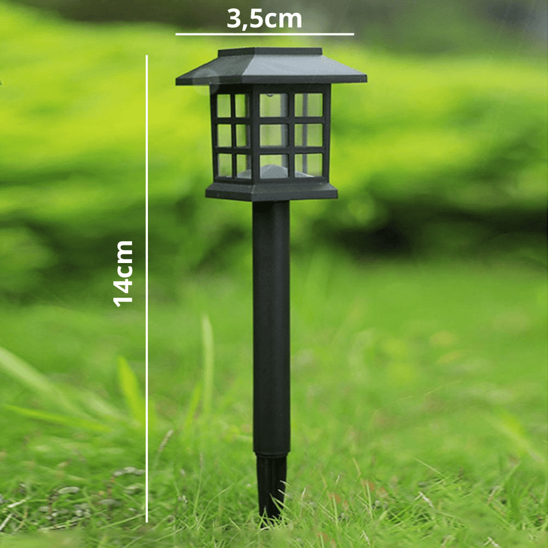 Espeto Solar de Jardim á Prova D'água