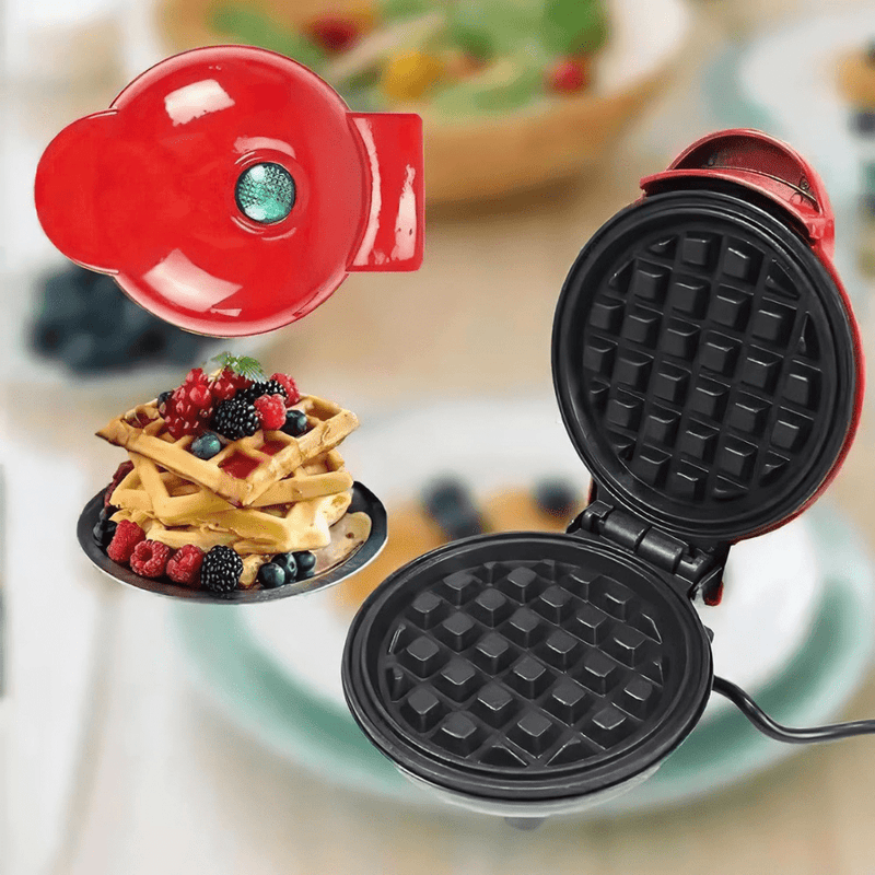 Máquina de Waffle Elétrica