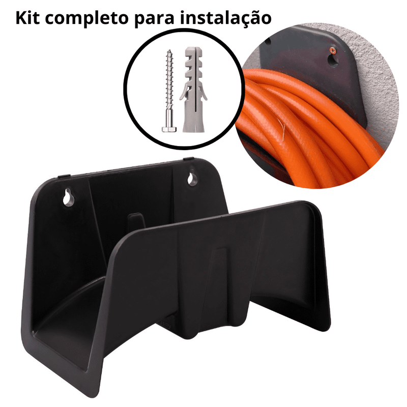 Suporte para Mangueira + Brinde Parafuso e Bucha